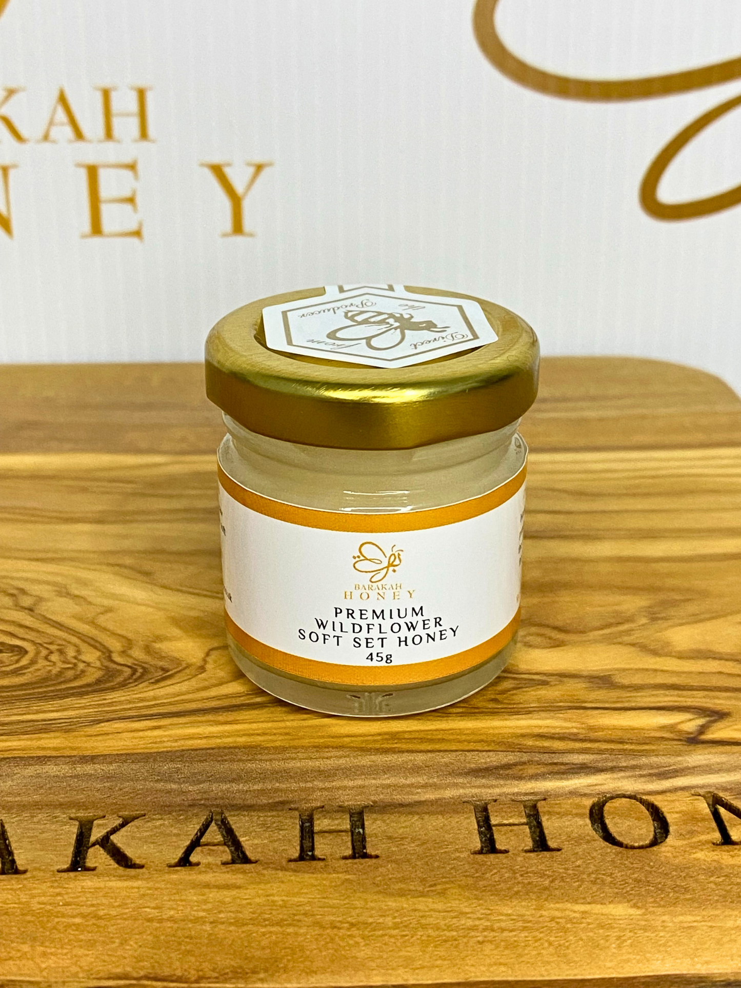 Premium Raw Worcestershire Wildflower Soft Set Honey